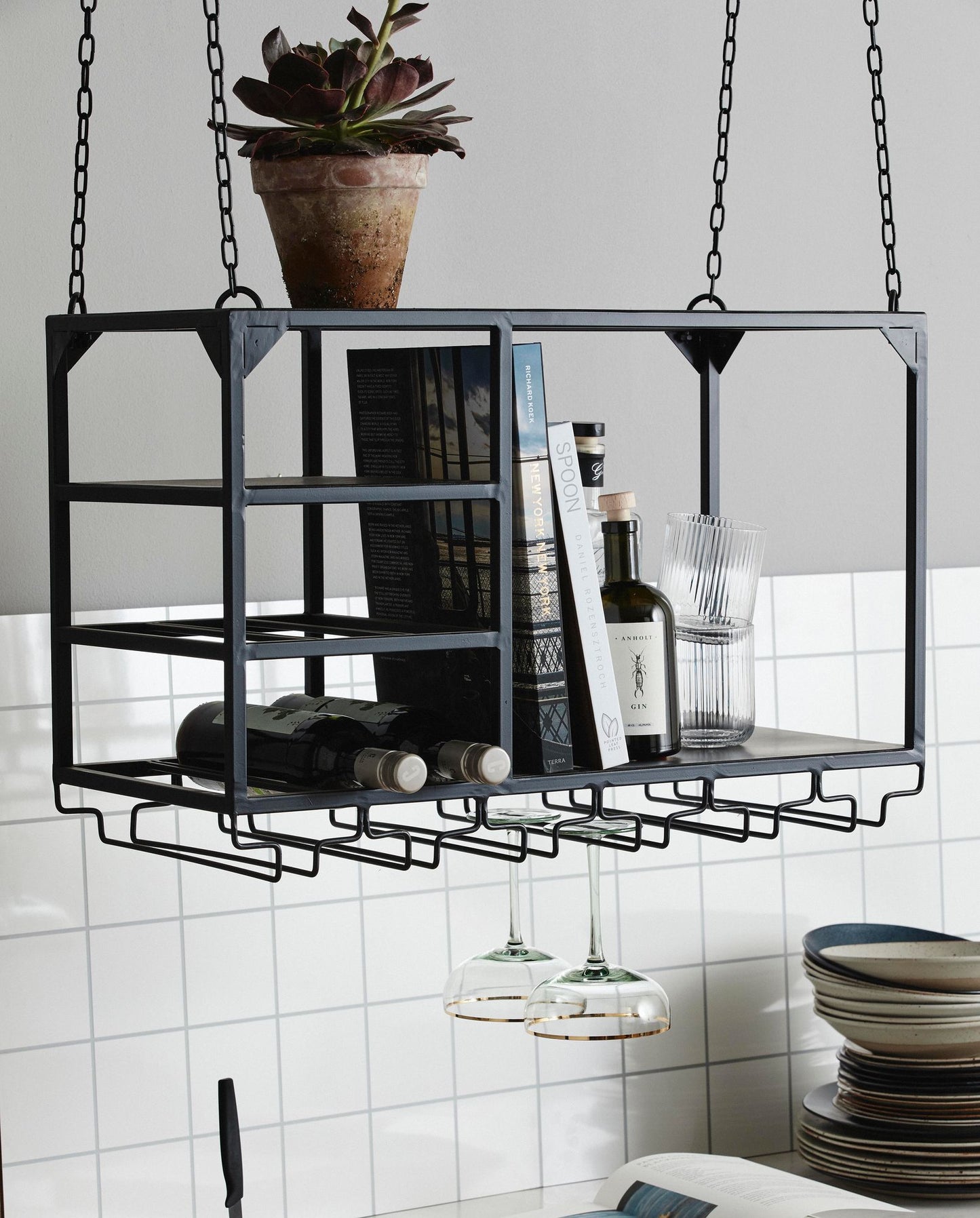Nordal A/S LOFT rack/shelf, S - black