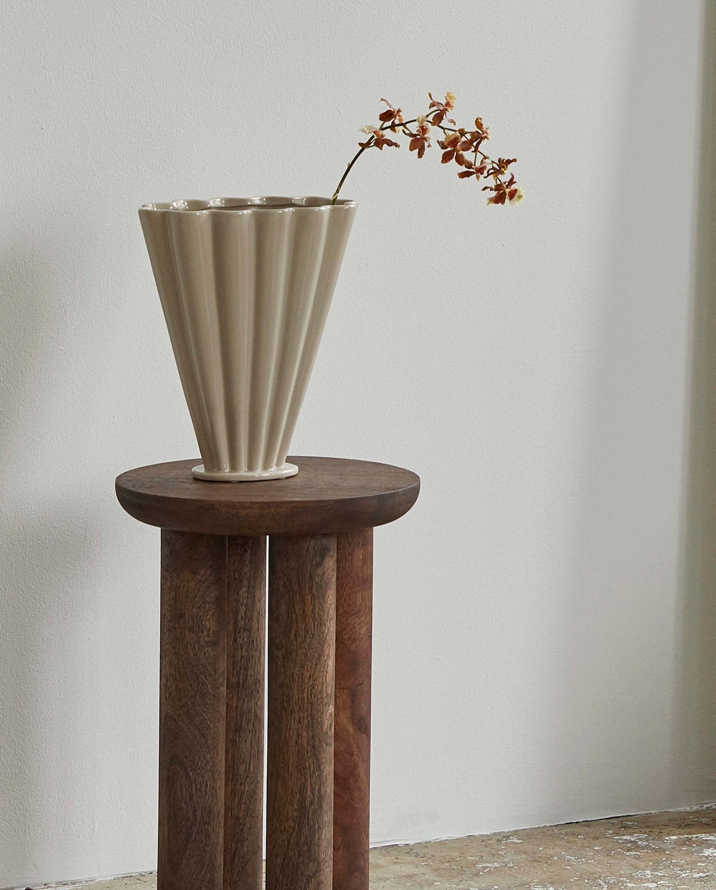 Nordal COLLA vase - sand