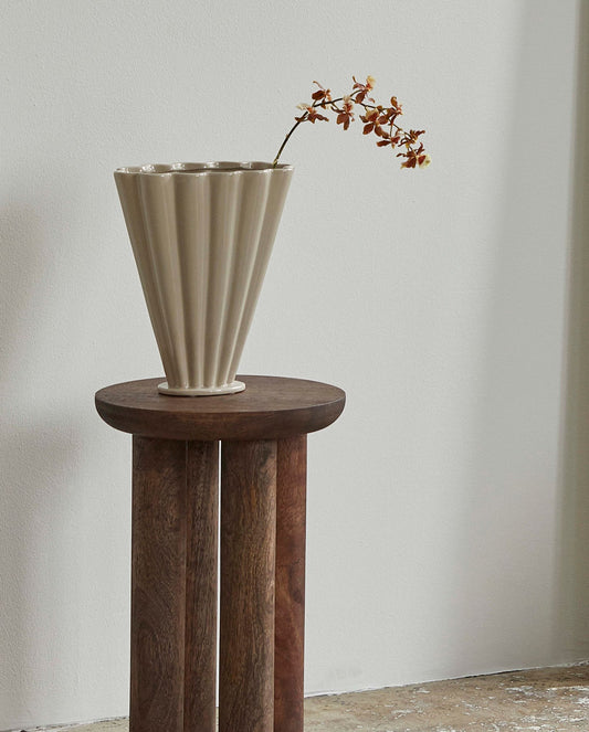 Nordal COLLA vase - sand