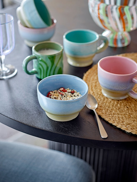 Bloomingville Ninka Tasse, Grün, Steingut