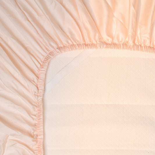TENCEL™ Satin Spannbettlacken hellrosa