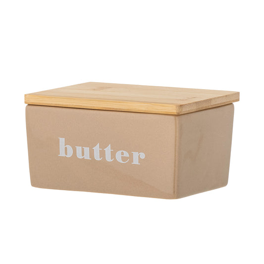 Bloomingville Hanyu Butterdose, Braun, Steingut