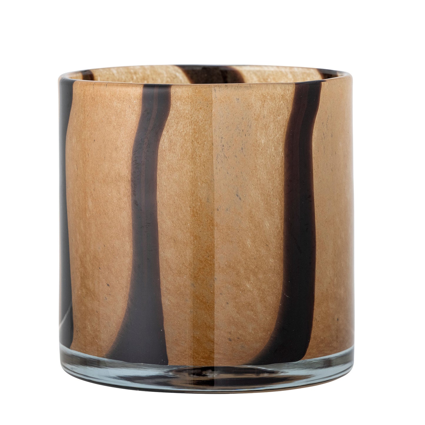 Bloomingville Liberty Teelichthalter, Braun, Glas