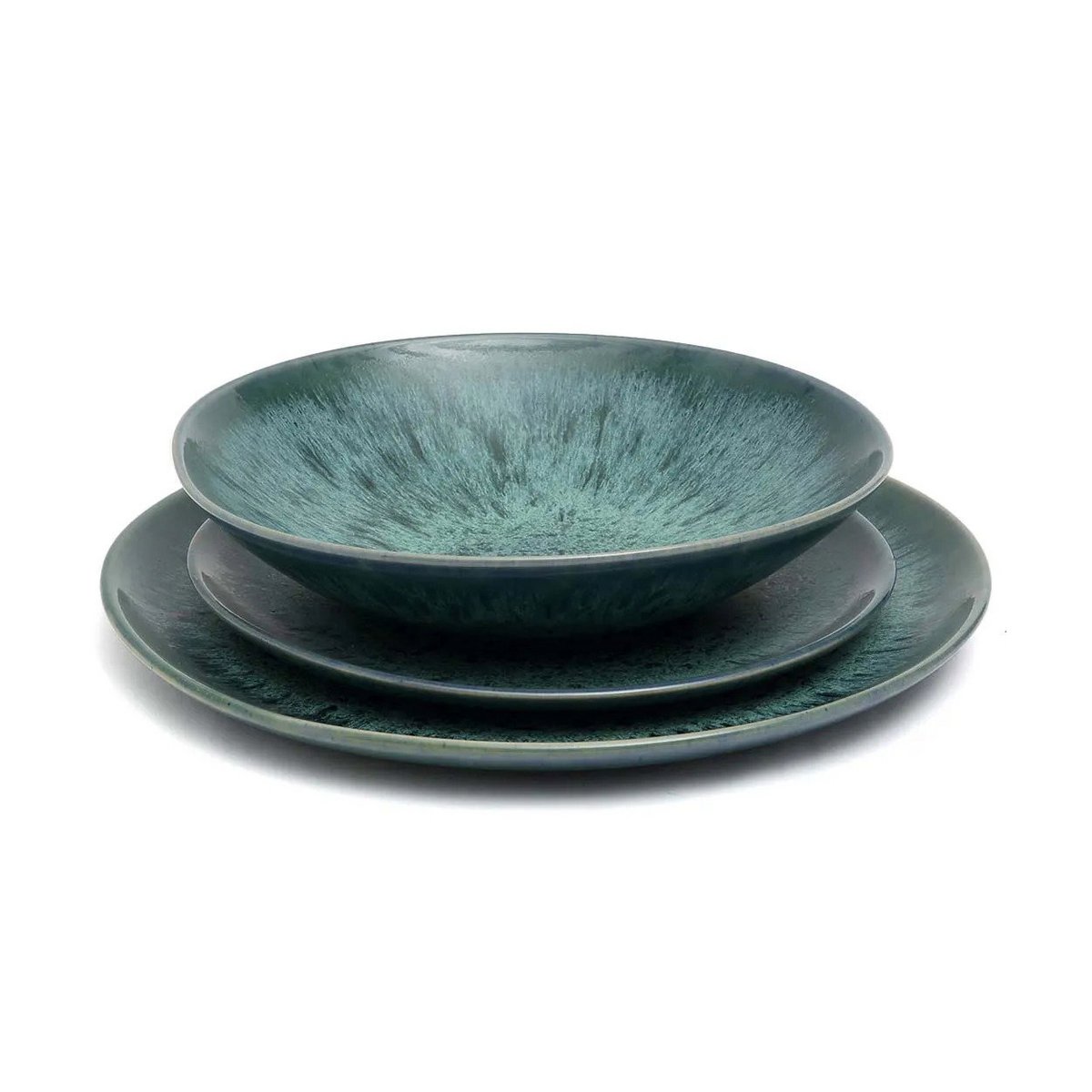 Aqua-Salatteller – 6er Set