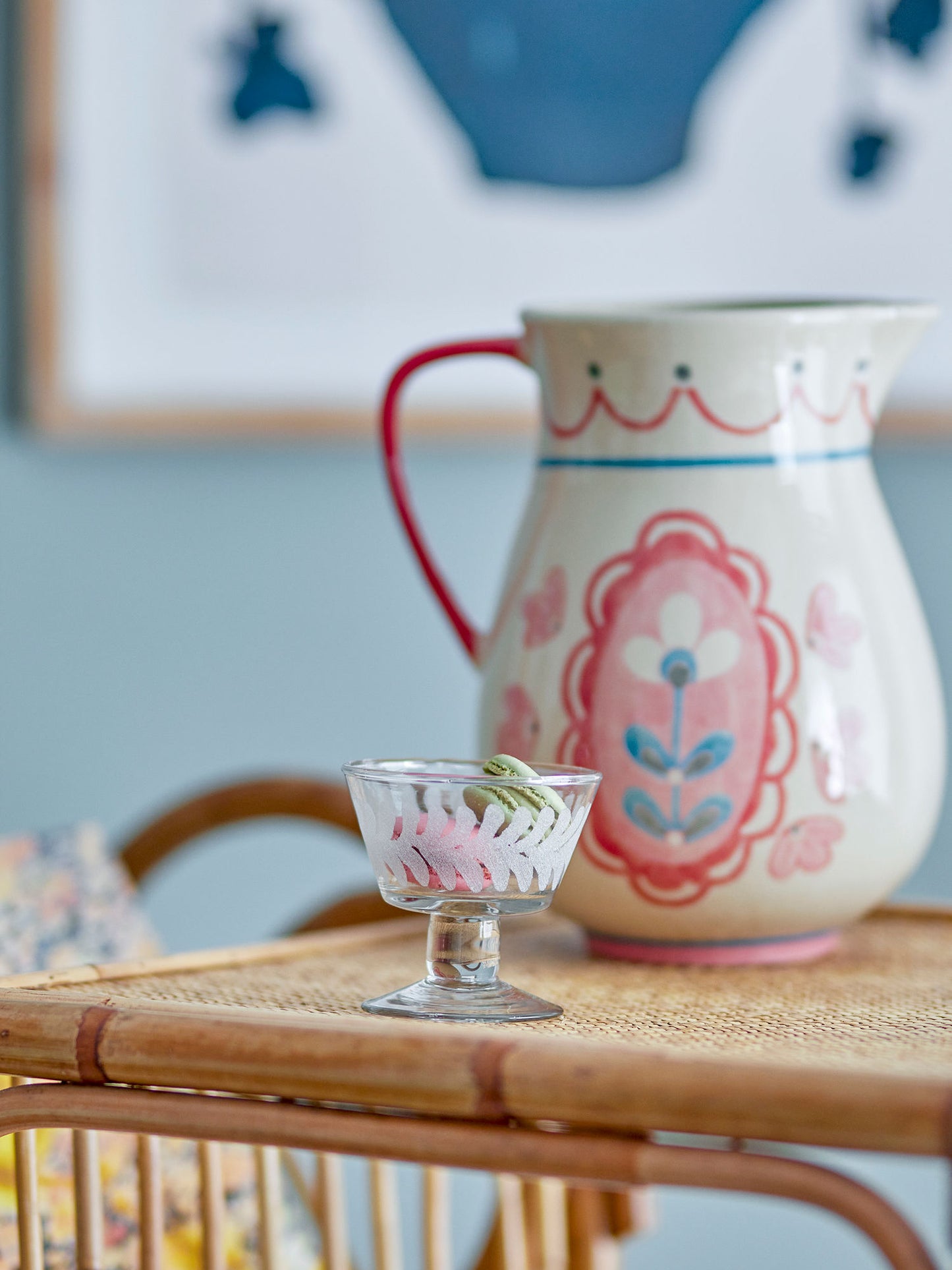 Bloomingville Rika Schale, Klar, Recyceltes Glas