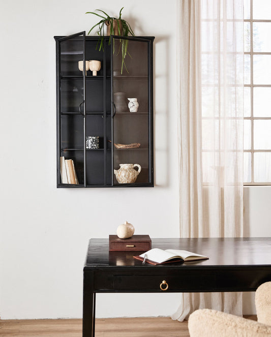 Nordal A/S DOWNTOWN wall cabinet - black