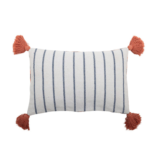 Bloomingville Missy Kissen, Bunt, Recycelte Baumwolle