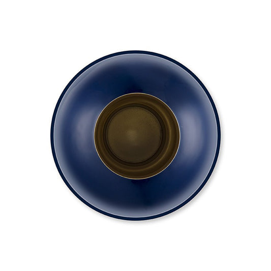 Vase Metal Large Royal Blue