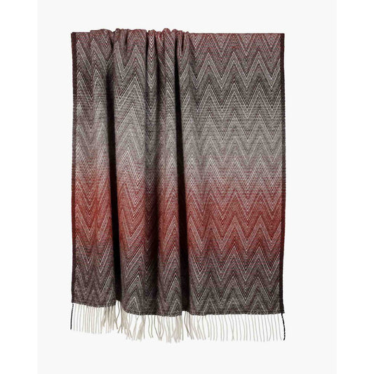 Wolldecke MISSONI-Style Alba – mehrfarbig rot