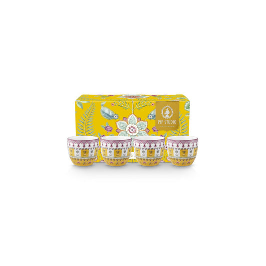 4er Eierbecher Lily&Lotus Moon Delight Yellow 4.7cm