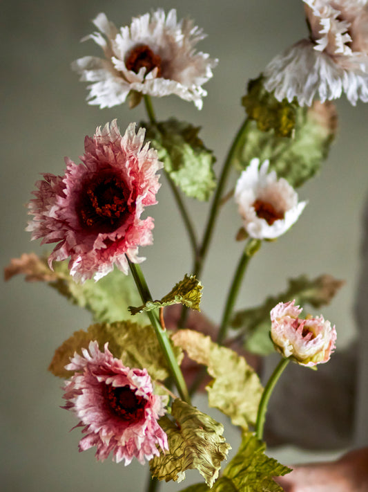 Bloomingville Chrysantemum Stiel, Rose, Künstliche Blumen