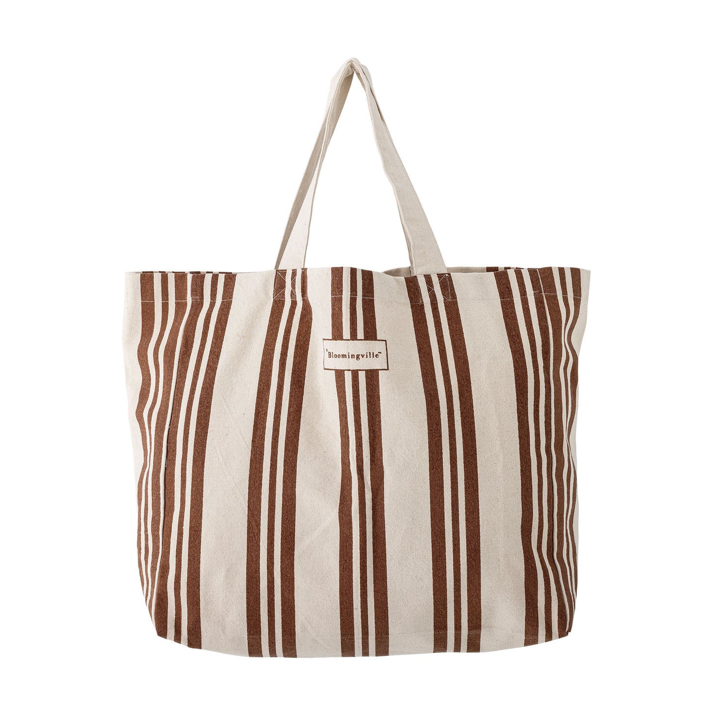 Bloomingville Trina Einkaufstasche, Braun, Baumwolle OEKO-TEX®