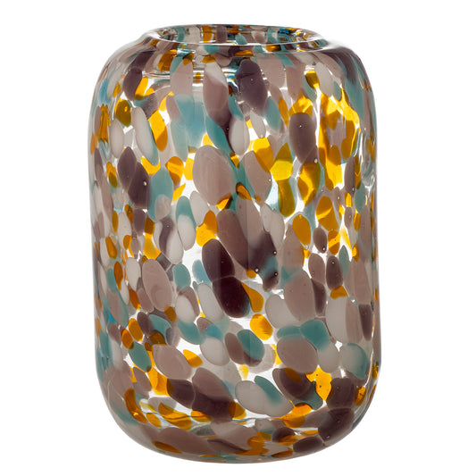 Bloomingville Vidia Vase, Bunt, Glas