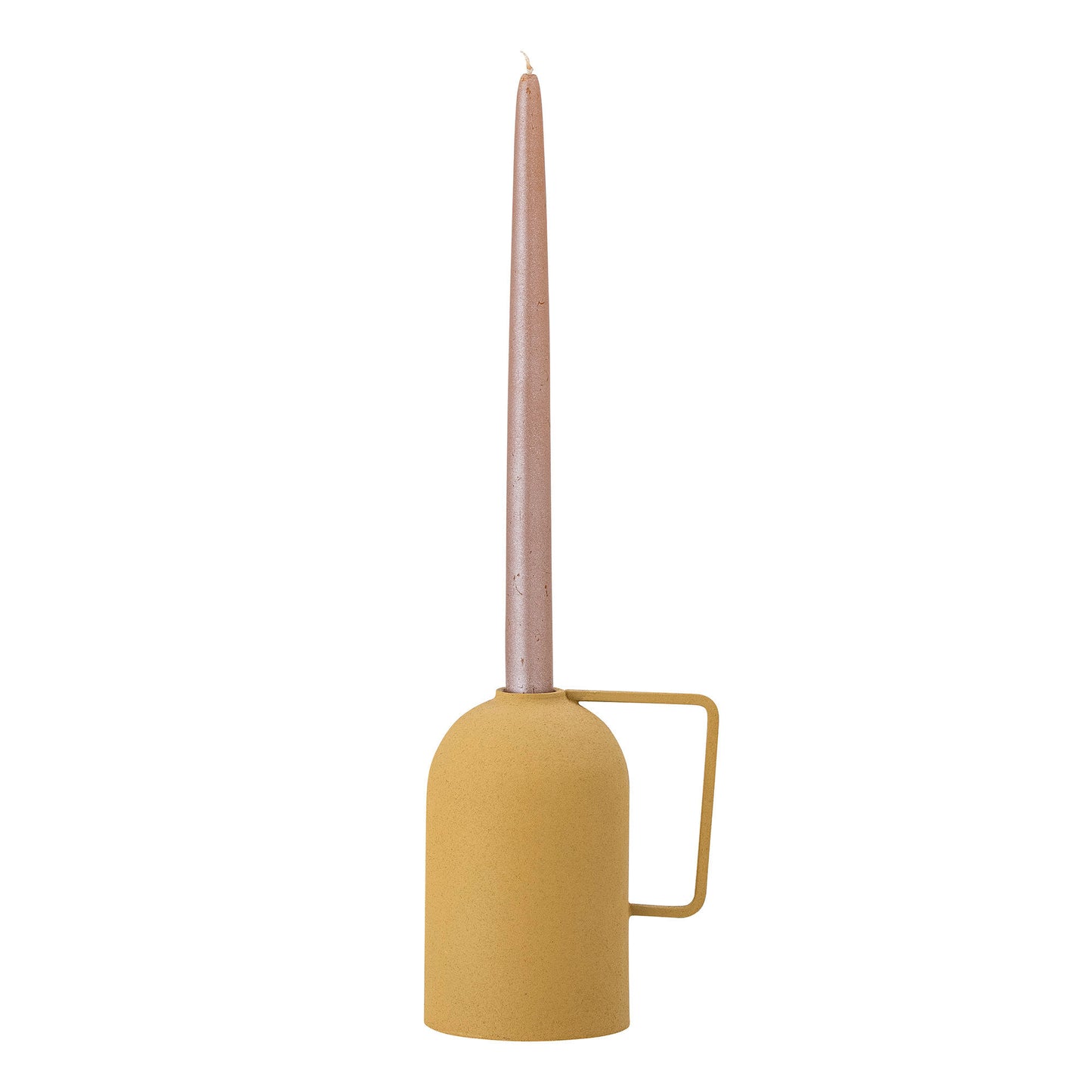 Bloomingville Idon Kerzenhalter, Gelb, Metall