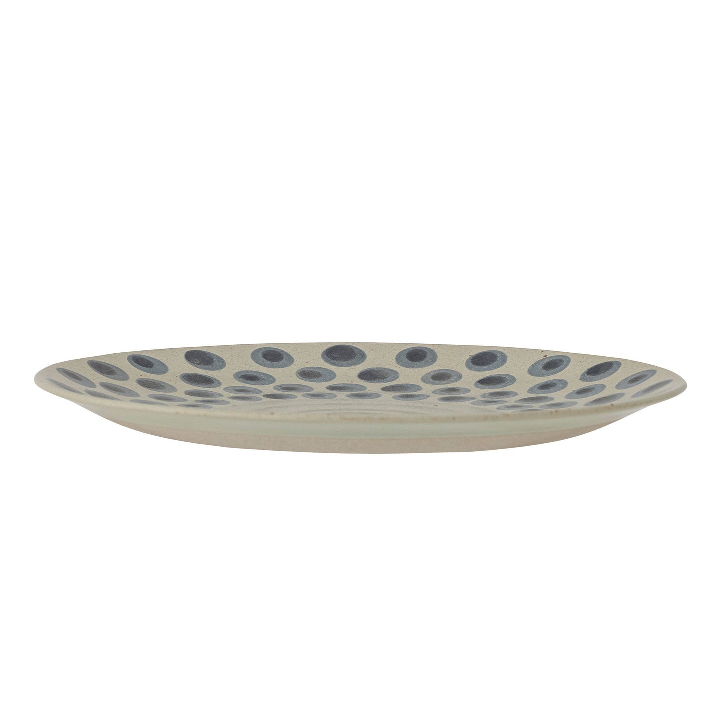 Bloomingville Tinni Teller, Blue, Steingut