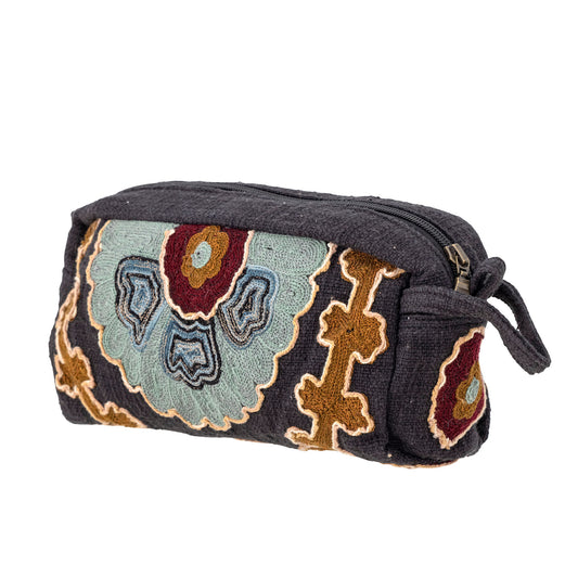 Bloomingville Barletta Kosmetiktasche, Bunt, Baumwolle