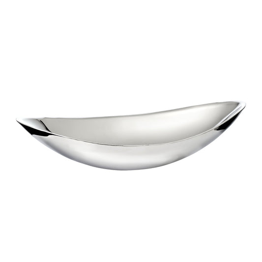 Schale Halifax (Länge 27 cm), silberfarben, hochglanzpoliert, Edelstahl
