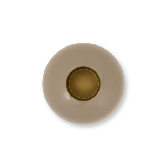 Vase Metal Khaki 32cm