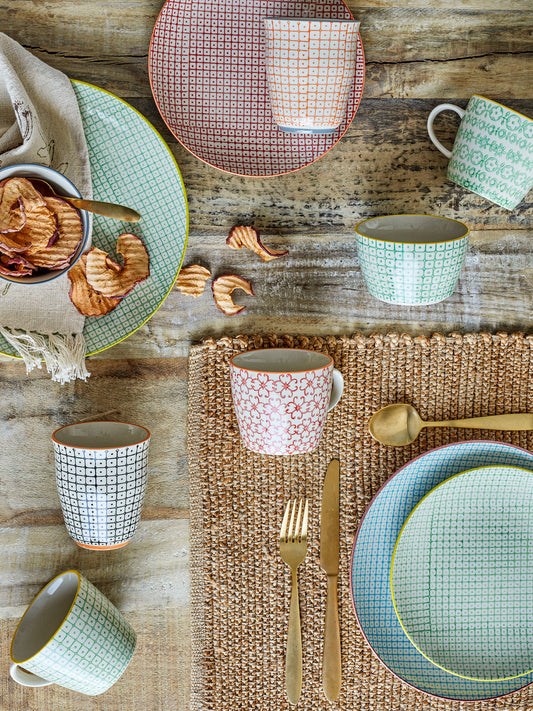 Bloomingville Carla Tasse, Bunt, Steingut