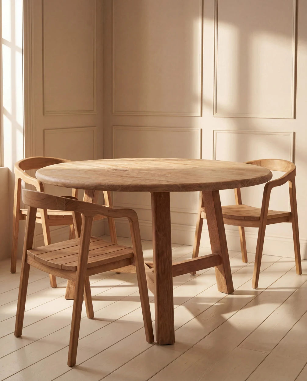 Noguchi-Esstisch aus Teakholz
