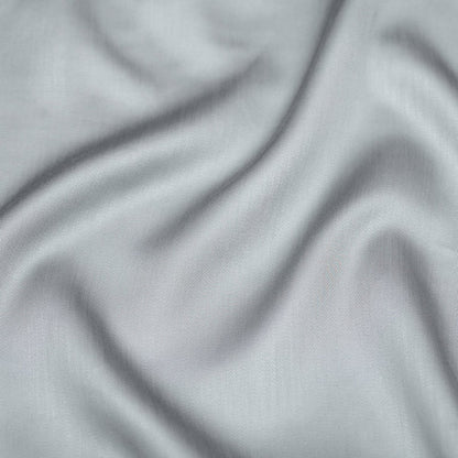 TENCEL™ – Satin-Spannbettlaken Graublau