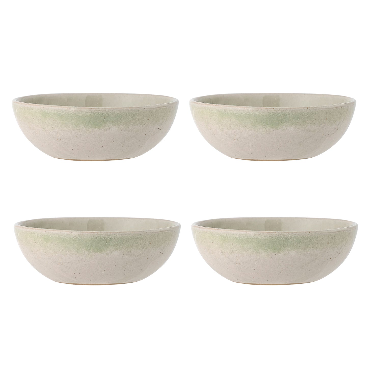 Bloomingville Paula Schale, Multipack, Grün, Steingut