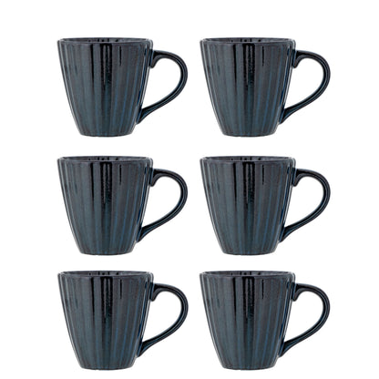 Bloomingville Latina Tasse, Multipack, Blau, Steingut