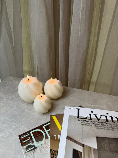 Round Candles | 3er Set