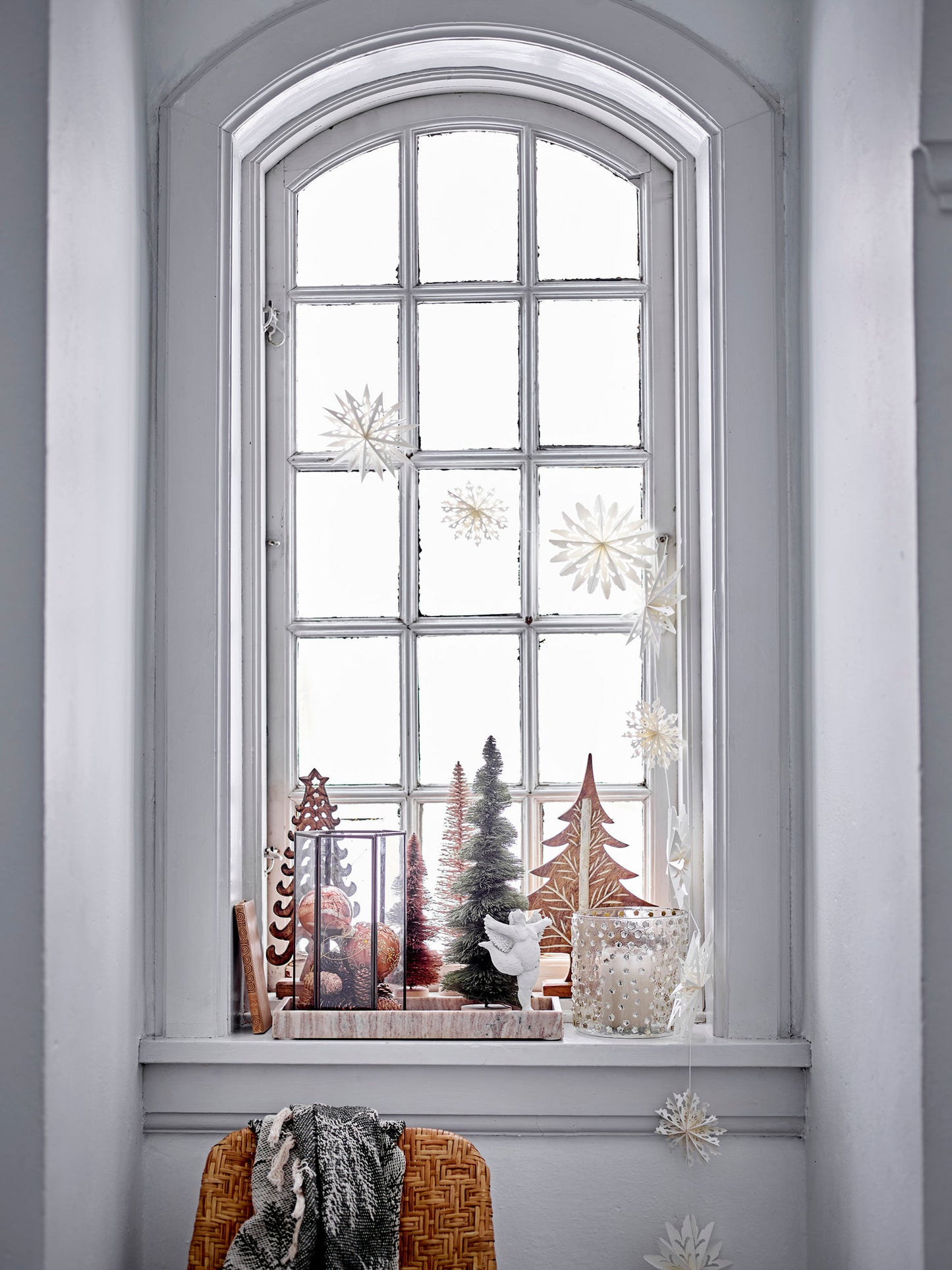 Bloomingville Acentia Laterne, Kupfer, Glas