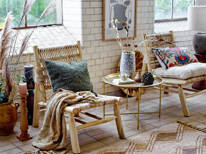 Bloomingville Ruthy Loungesessel, Natur, Teakholz