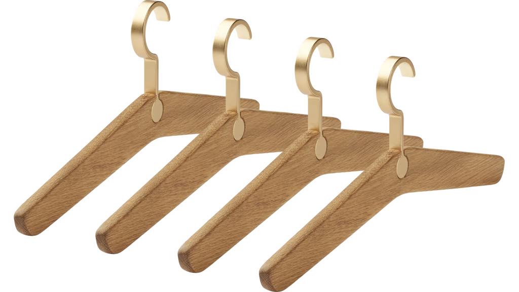 BOLIA Trapeze Kleiderbügel 4er Set, Designed by Steffensen & Würtz