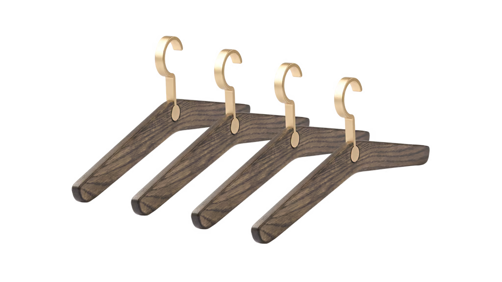 BOLIA Trapeze Kleiderbügel 4er Set, Designed by Steffensen & Würtz