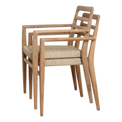 Verano Gartenstuhl mit Armlehne