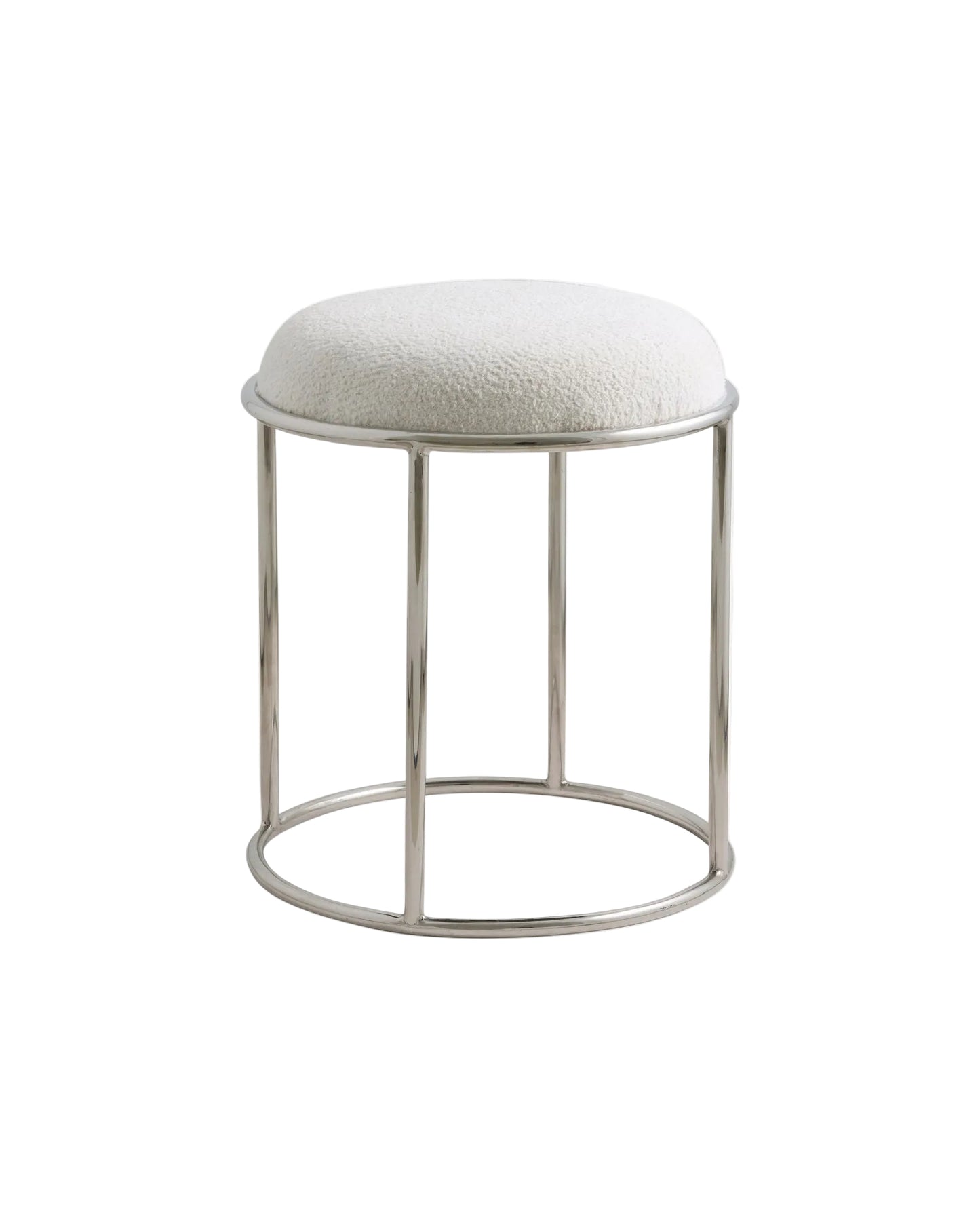 Nordal KOMATI Hocker, simples Design - ivory