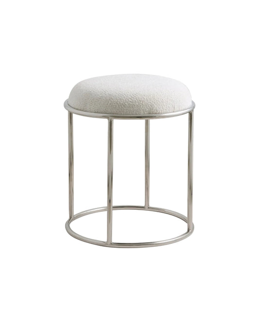 Nordal KOMATI Hocker, simples Design - ivory
