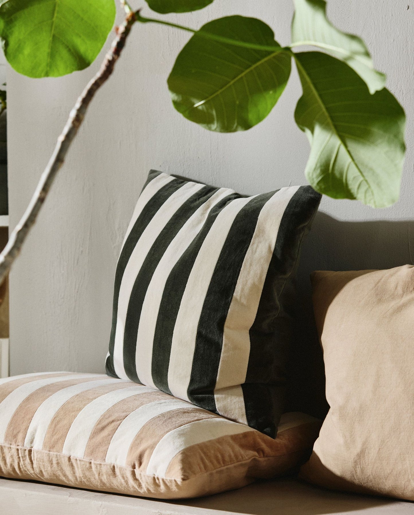 Nordal ALHENA Kissenbezug, 48x48cm - ivory/beige