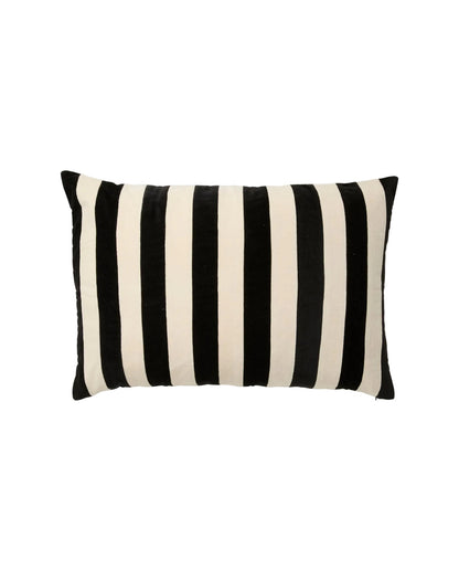 Nordal ALHENA cushion cover, 48x68 - ivory/black