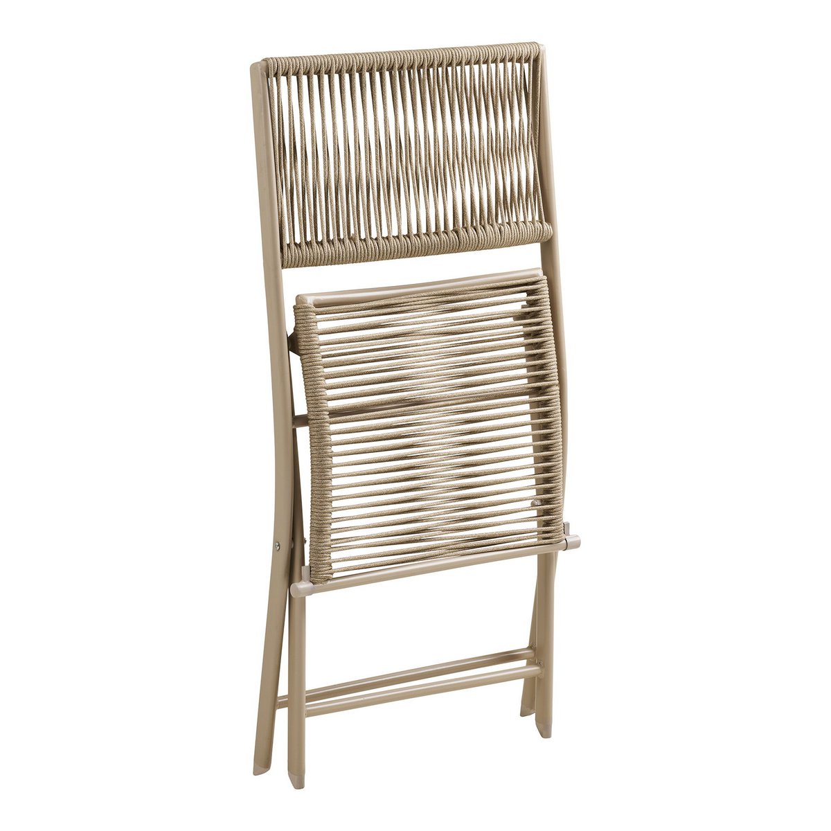Arcas Bistro-Set, Stühle und Tisch in Taupe