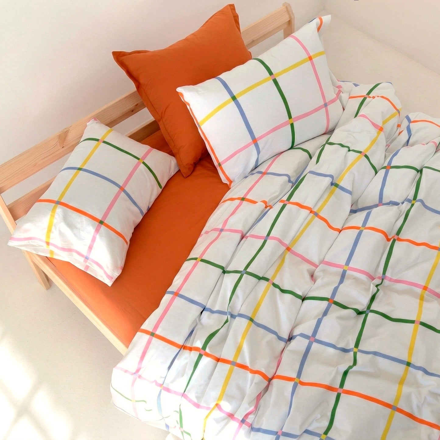 HAPPY FRIDAY Color Pop farbiger Bettbezug: 140x200 cm, 155x220cm OEKO-TEX® (Kopie)