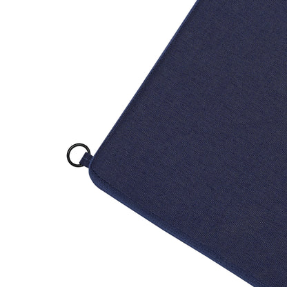 Hübsch String Kissen Dunkelblau