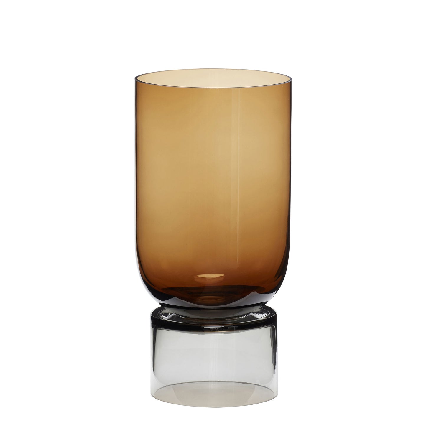Hübsch Stand Vase Large Bernstein