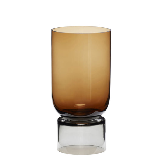 Hübsch Stand Vase Large Bernstein
