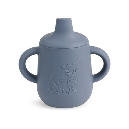 Aiko Silikonbecher mit Trinkdeckel