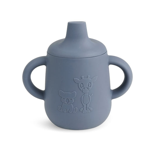 Aiko Silikonbecher mit Trinkdeckel