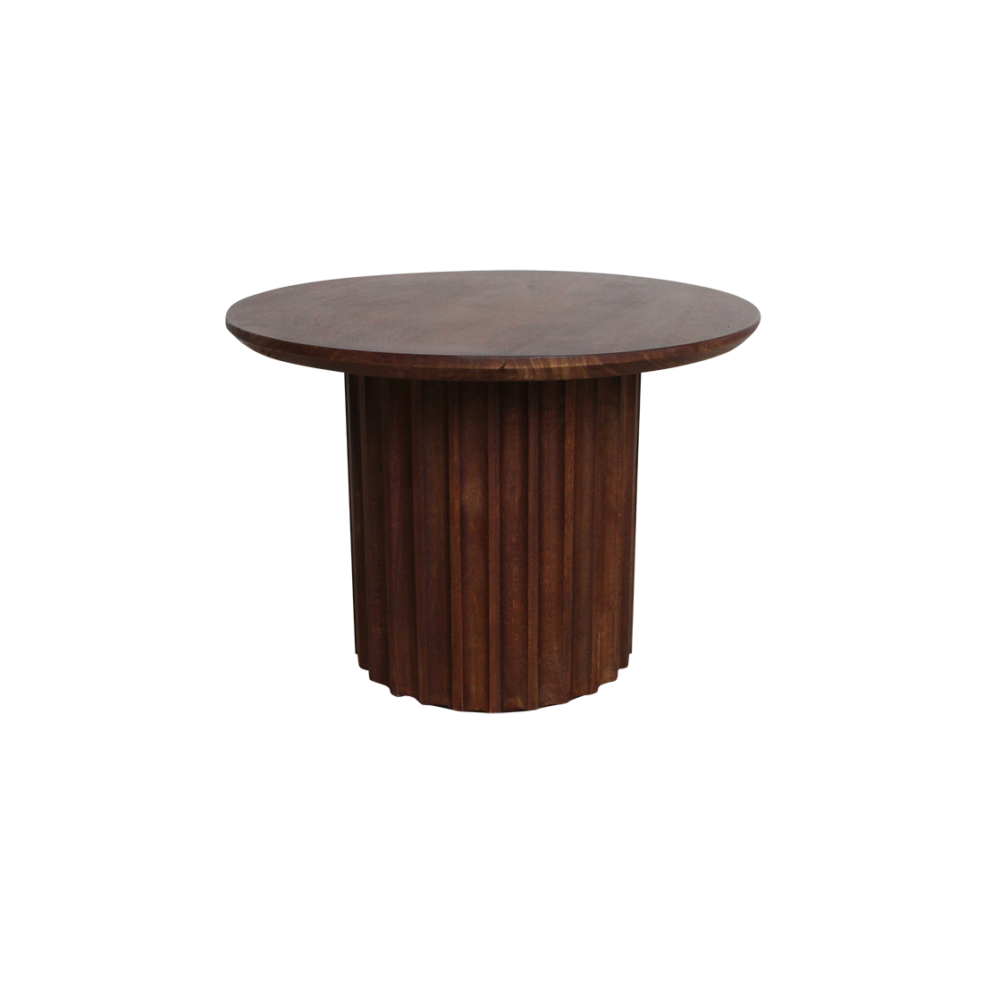 Bullnose Side Table Braun 55 cm