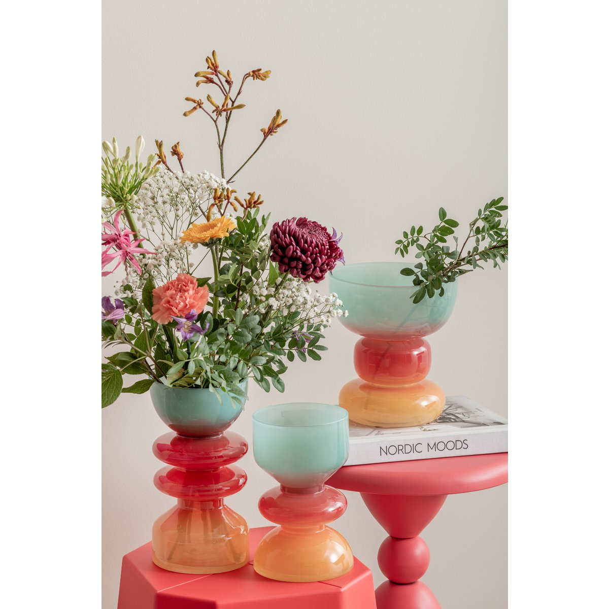 Vase Summer Vibes Breit