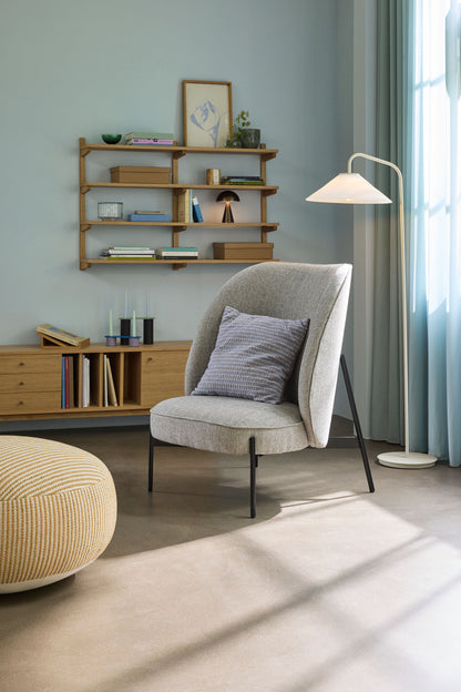 Hübsch Ori Kissen Lila/Beige