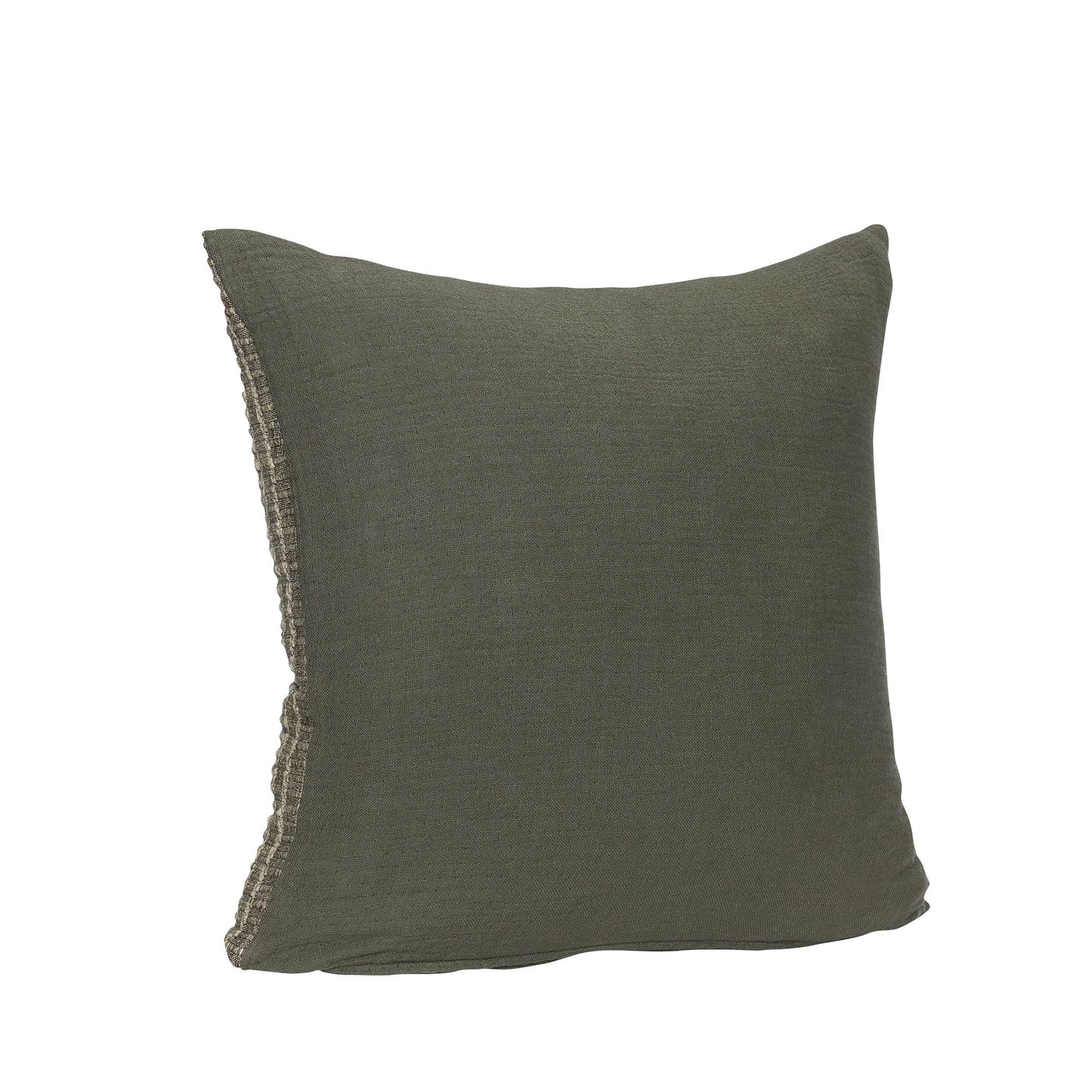 Hübsch Ori Kissen Olive/Beige