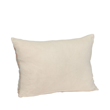 Hübsch Rhythmic Kissen Beige/Orange/Schwarz