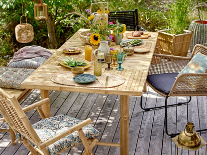 Bloomingville Sole Esstisch, Natur, Bambus